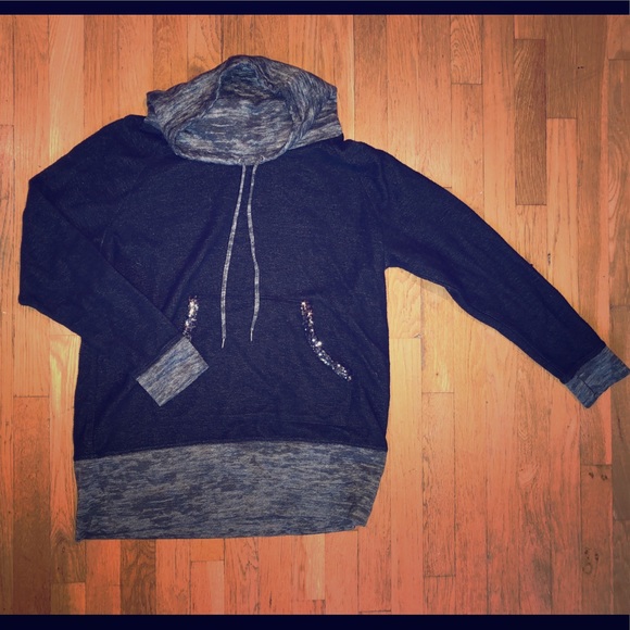 Juicy Couture Tops - Juicy Couture cowl neck sweatshirt